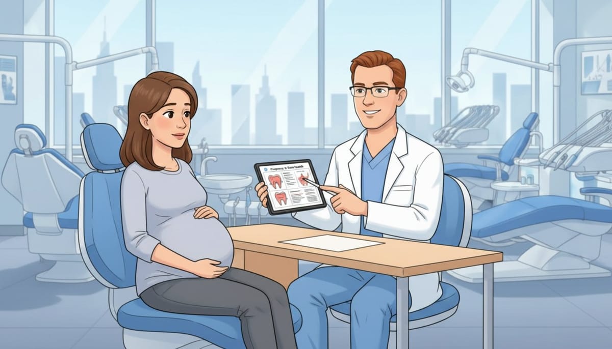 Orthodontie et grossesse : peut-on continuer son traitement?